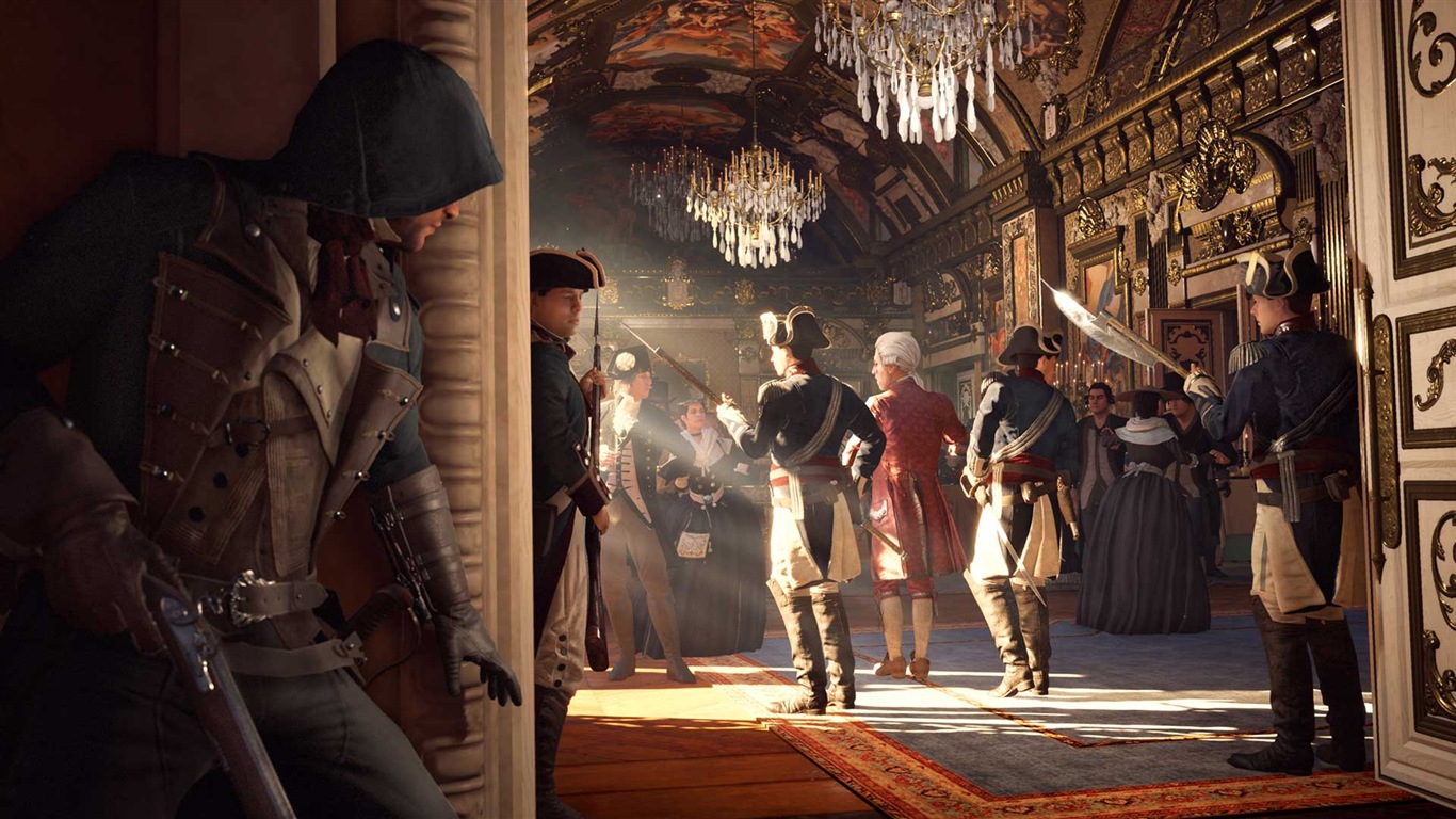 2014 Assassin's Creed: Unity HD wallpapers #16 - 1366x768