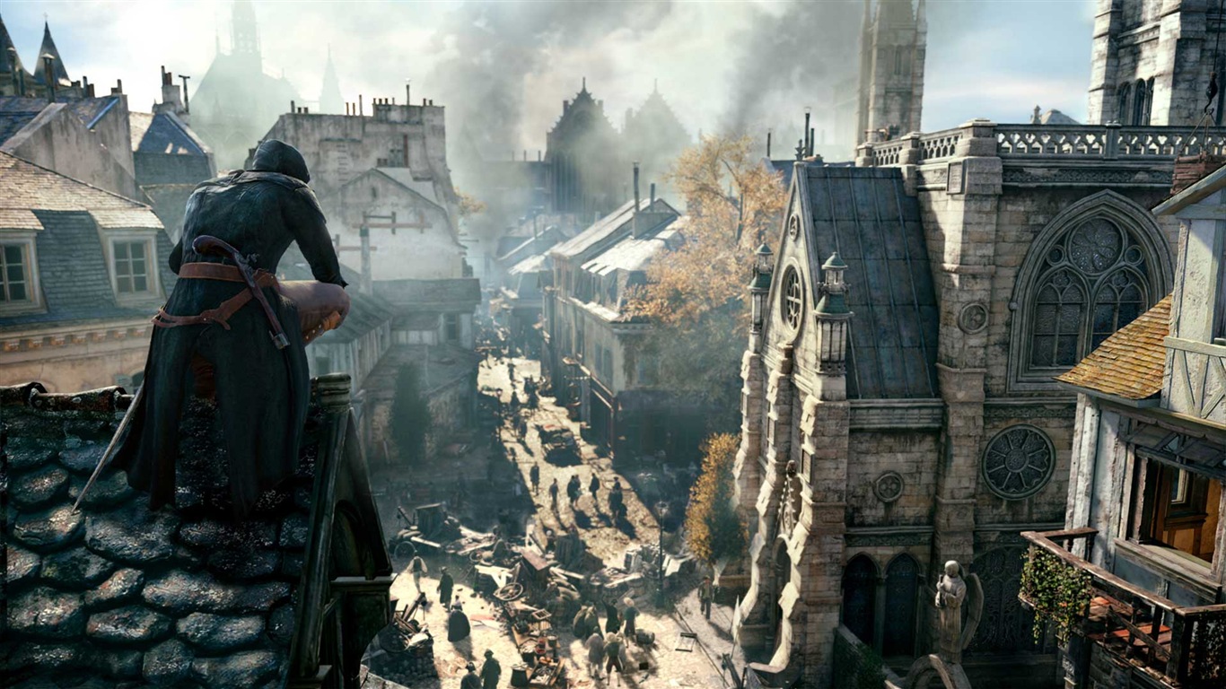2014 Assassin's Creed: Unity 刺客信條：大革命高清壁紙 #21 - 1366x768