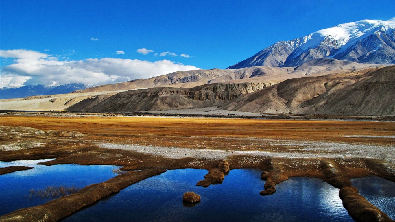 帕米爾高原美麗的風景 高清壁紙 #1 - 1366x768