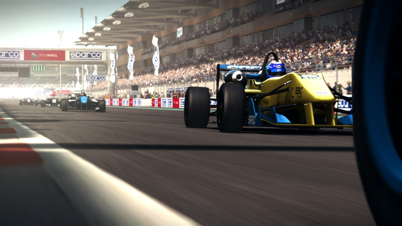 GRID: Autosport 超級房車賽：汽車​​運動高清壁紙 #15 - 1366x768