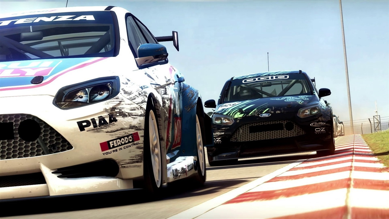 GRID: Autosport 超級房車賽：汽車​​運動高清壁紙 #16 - 1366x768