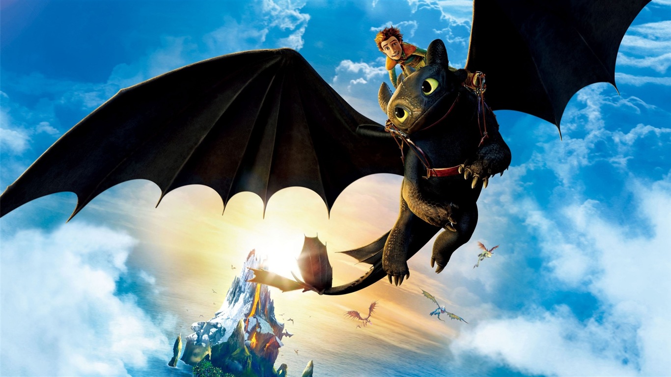 How to Train Your Dragon 2 馴龍高手2 高清壁紙 #1 - 1366x768