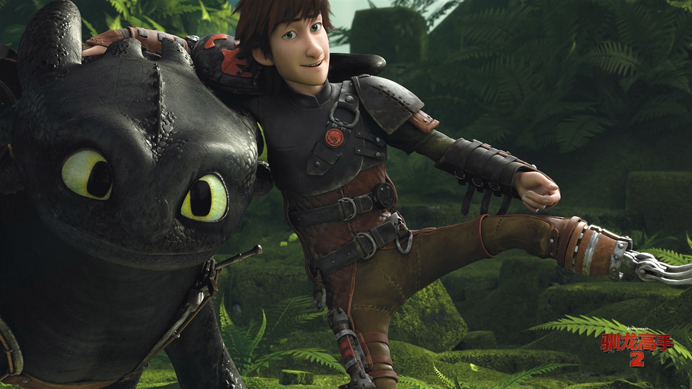 How to Train Your Dragon 2 馴龍高手2 高清壁紙 #3 - 1366x768