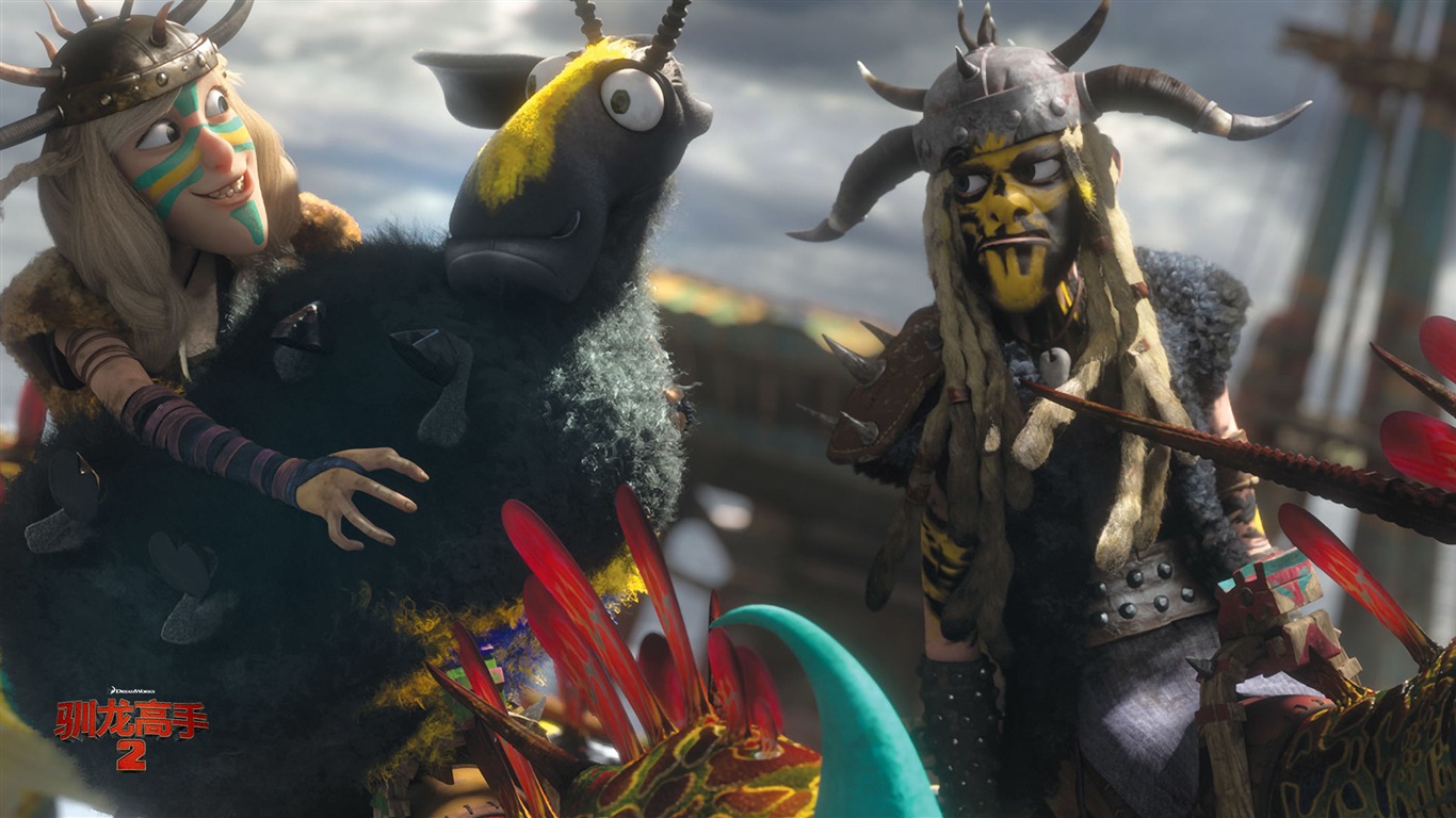 How to Train Your Dragon 2 馴龍高手2 高清壁紙 #5 - 1366x768