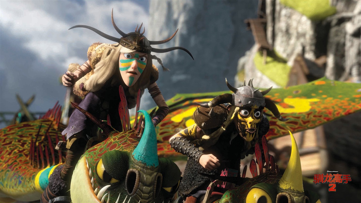 How to Train Your Dragon 2 馴龍高手2 高清壁紙 #13 - 1366x768