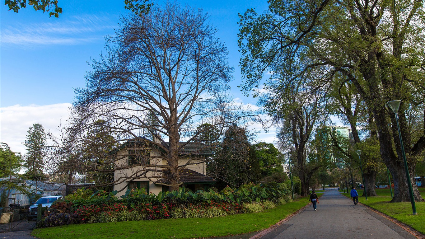 Australie Melbourne fonds d'écran HD ville #10 - 1366x768