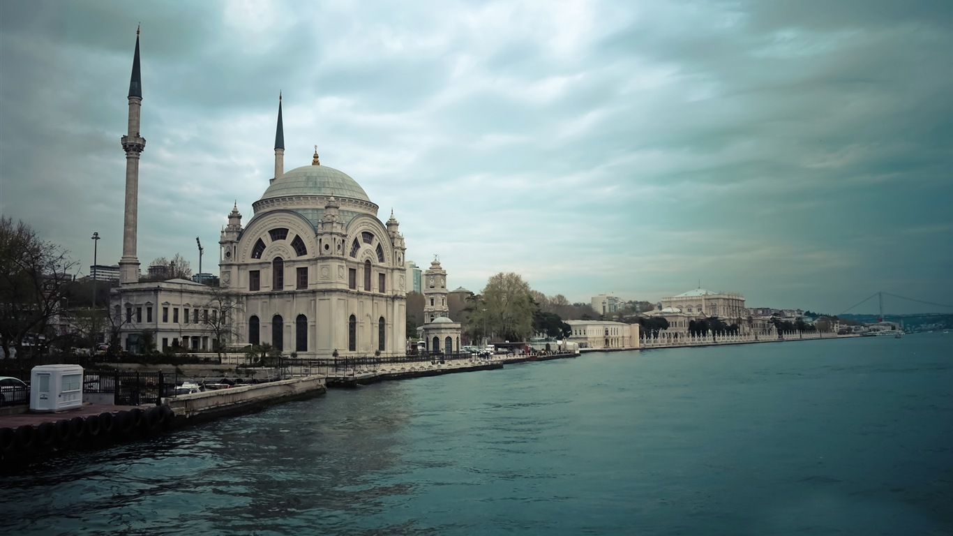 Istanbul, Turquie fonds d'écran HD #5 - 1366x768