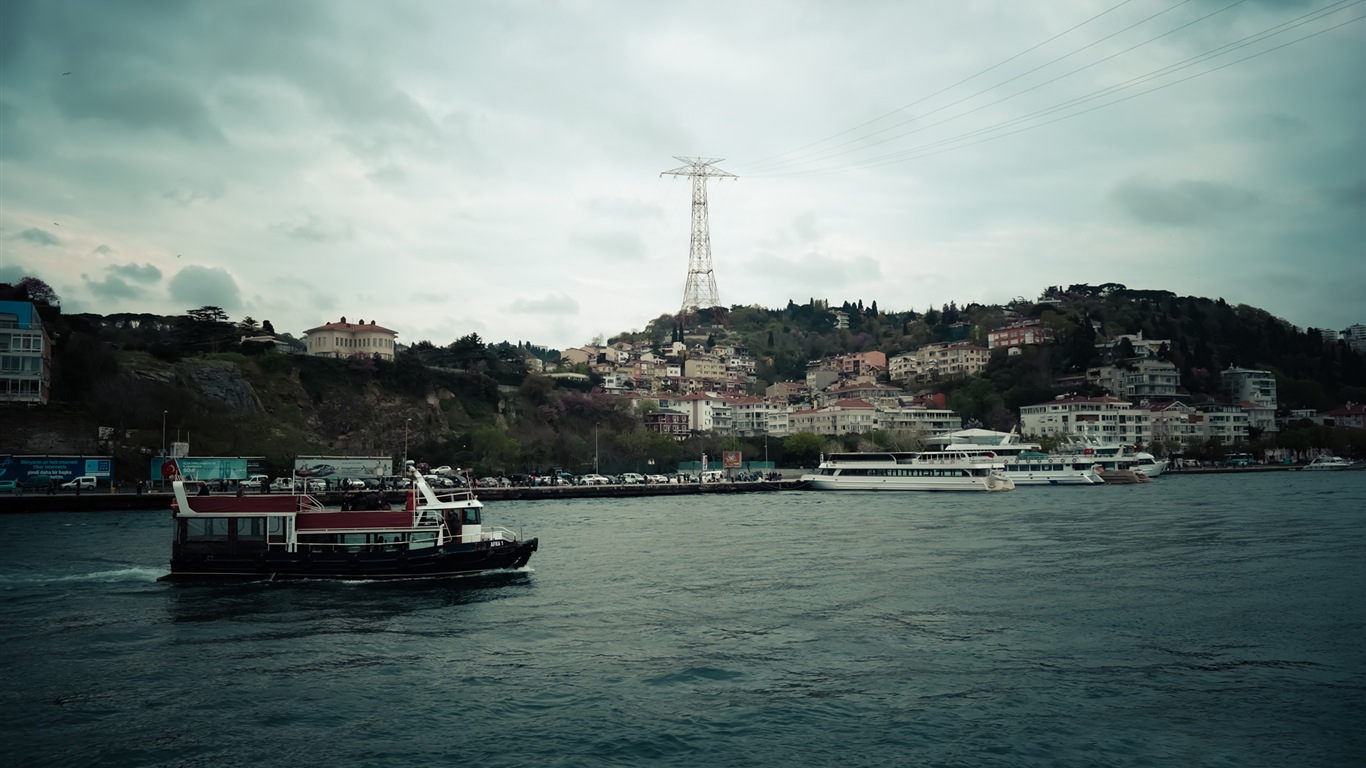 이스탄불, 터키의 HD 배경 화면 #7 - 1366x768