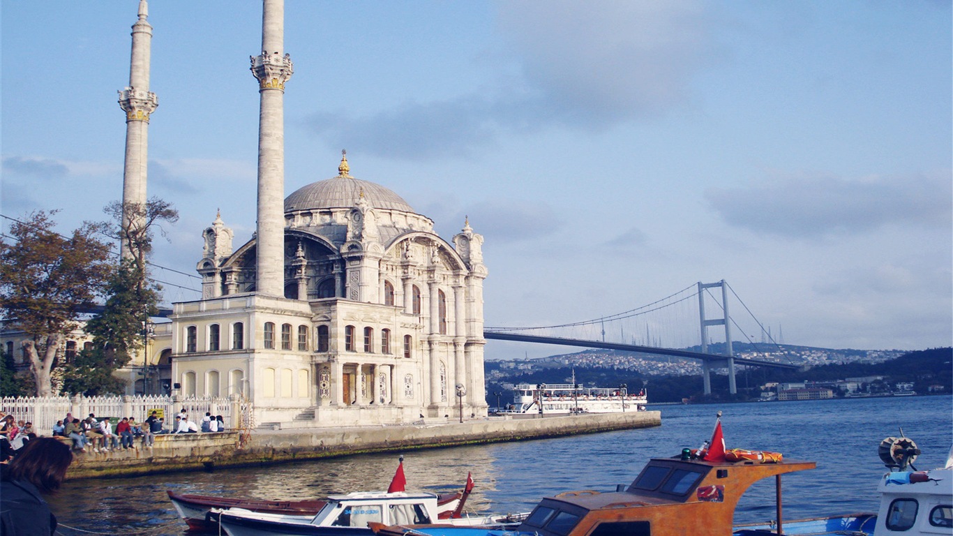 Istanbul, Turquie fonds d'écran HD #14 - 1366x768