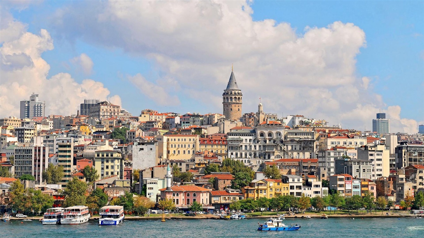 Istanbul, Türkei HD Wallpaper #18 - 1366x768