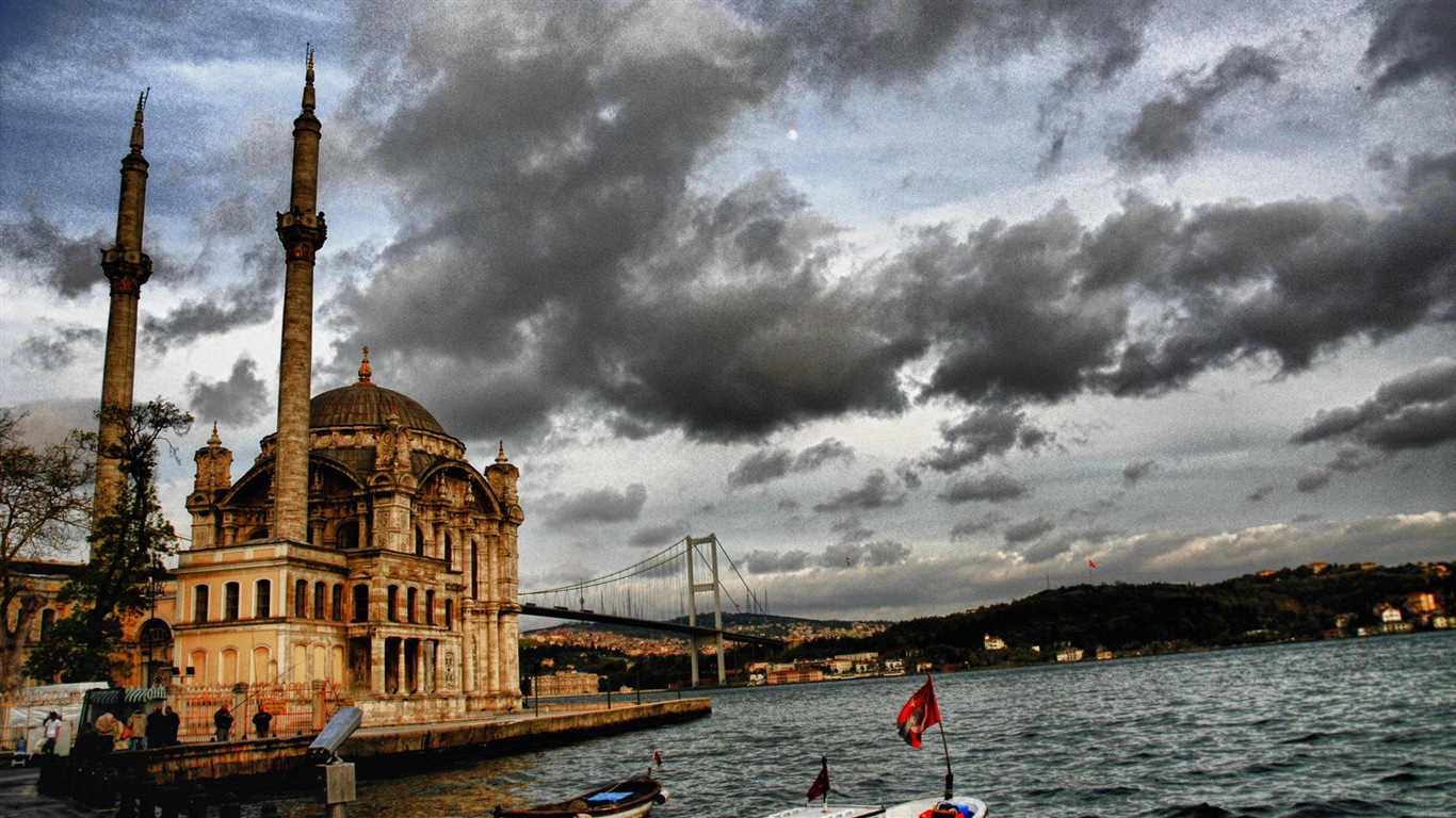 이스탄불, 터키의 HD 배경 화면 #22 - 1366x768