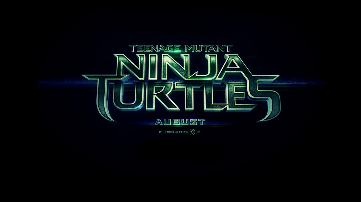 2014 Teenage Mutant Ninja Turtles HD film tapety #2 - 1366x768