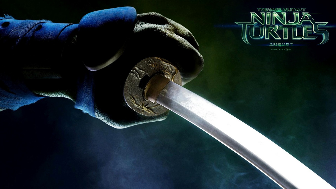 2014 Teenage Mutant Ninja Turtles 忍者神龜高清影視壁紙 #8 - 1366x768