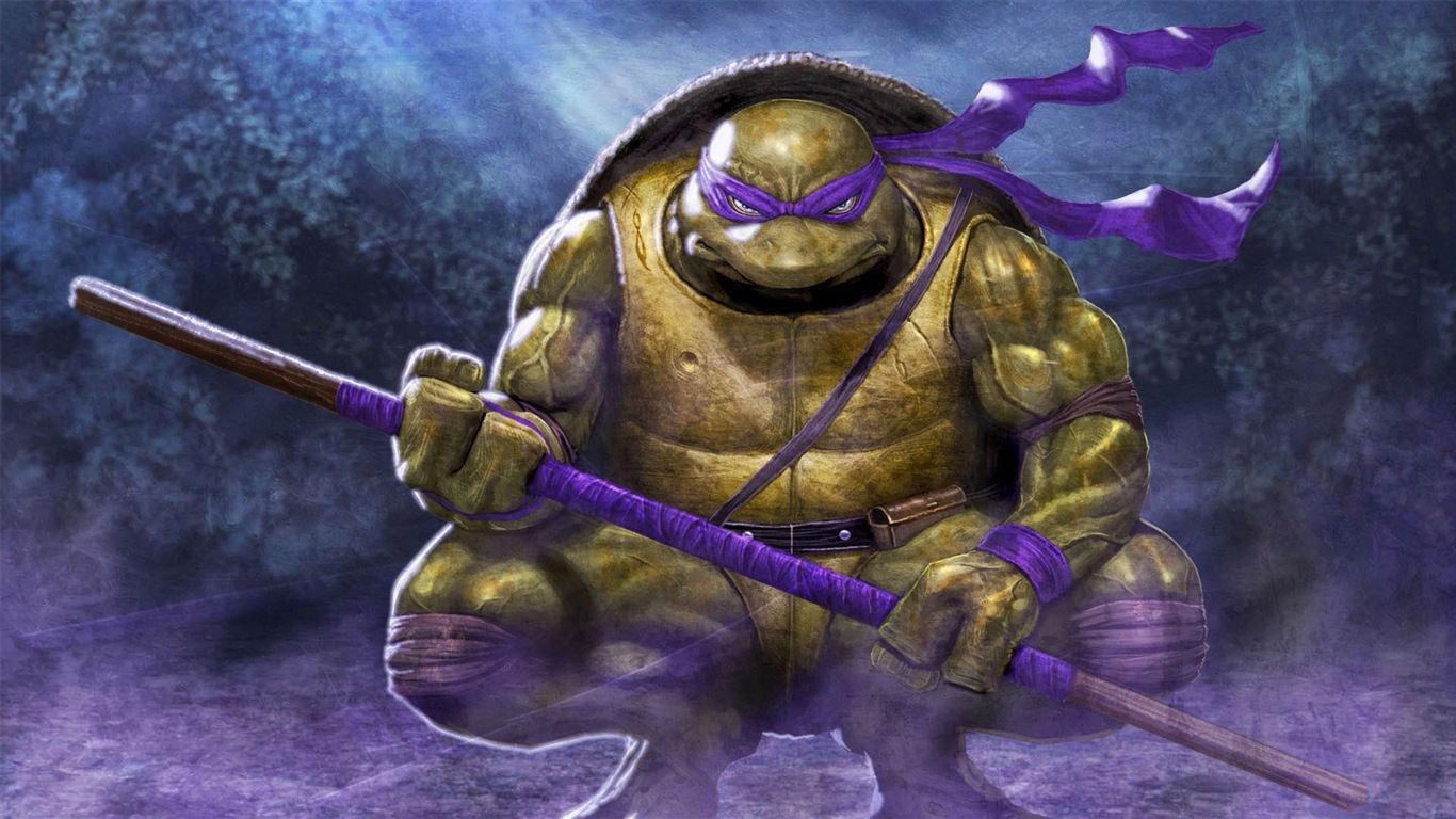 2014 Teenage Mutant Ninja Turtles 忍者神龜高清影視壁紙 #13 - 1366x768