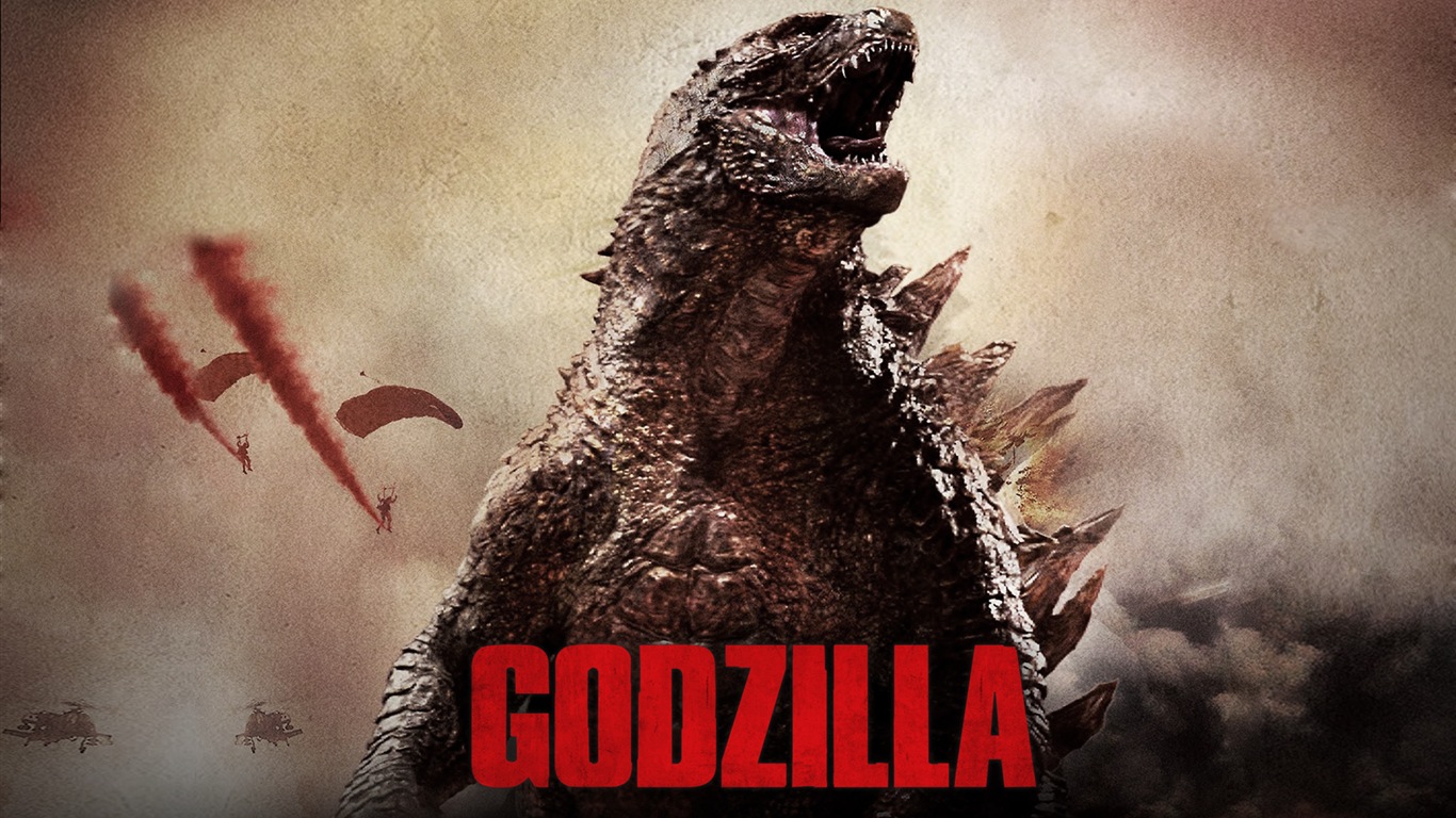 Godzilla 2014 film HD tapety na plochu #15 - 1366x768