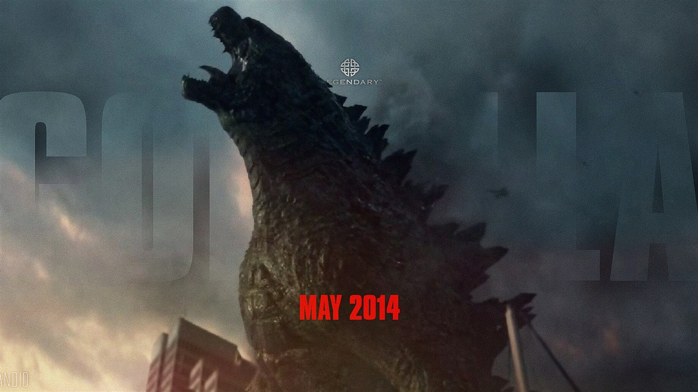 Godzilla 2014 film de fonds d'écran HD #16 - 1366x768