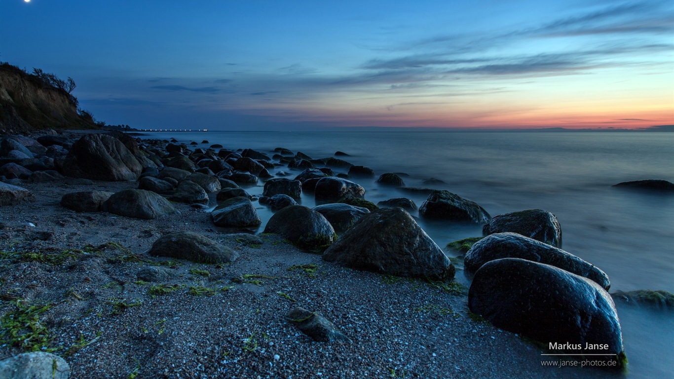 德國美麗的海岸風景，Windows 8 高清壁紙 #8 - 1366x768