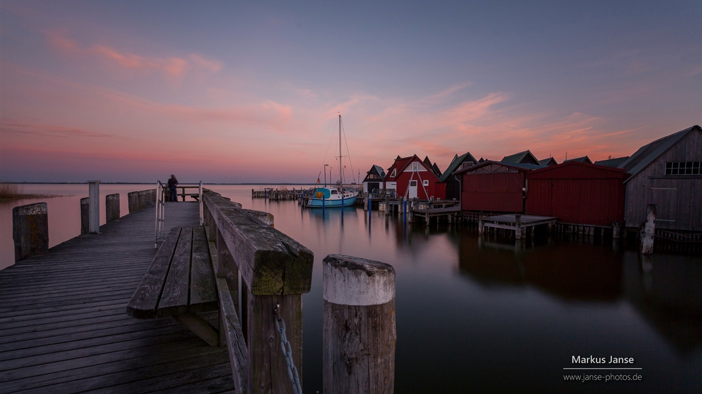 Beautiful coastal scenery in Germany, Windows 8 HD wallpapers #12 - 1366x768