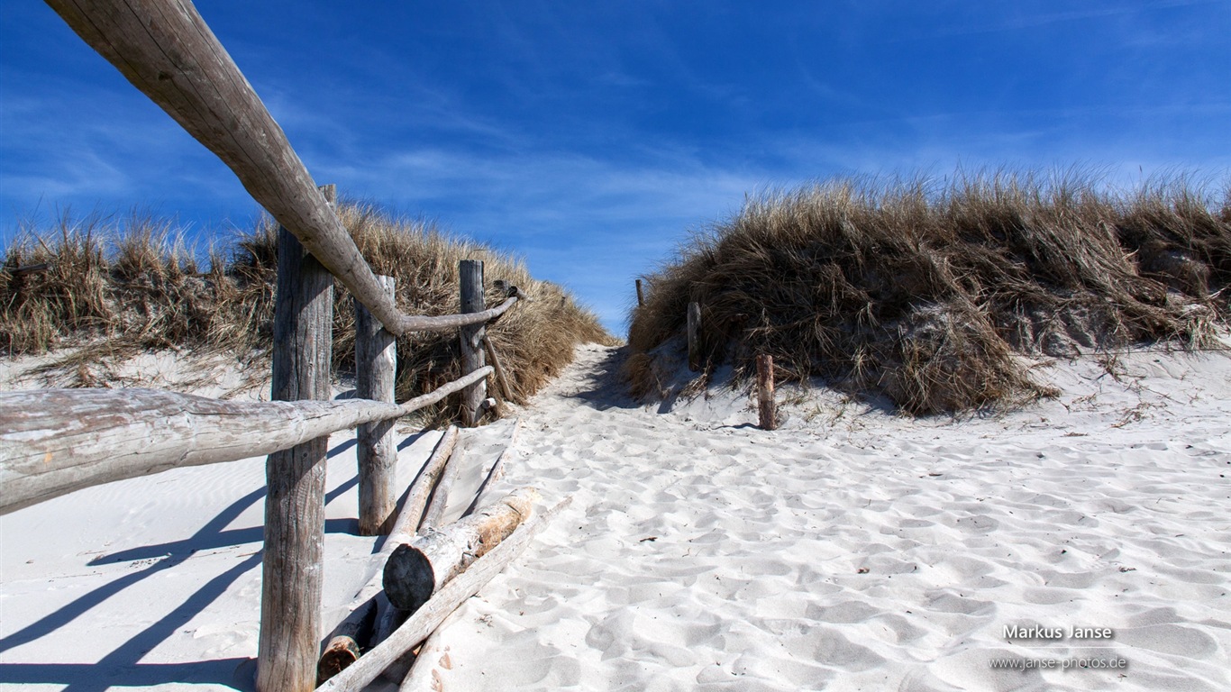 Beautiful coastal scenery in Germany, Windows 8 HD wallpapers #20 - 1366x768