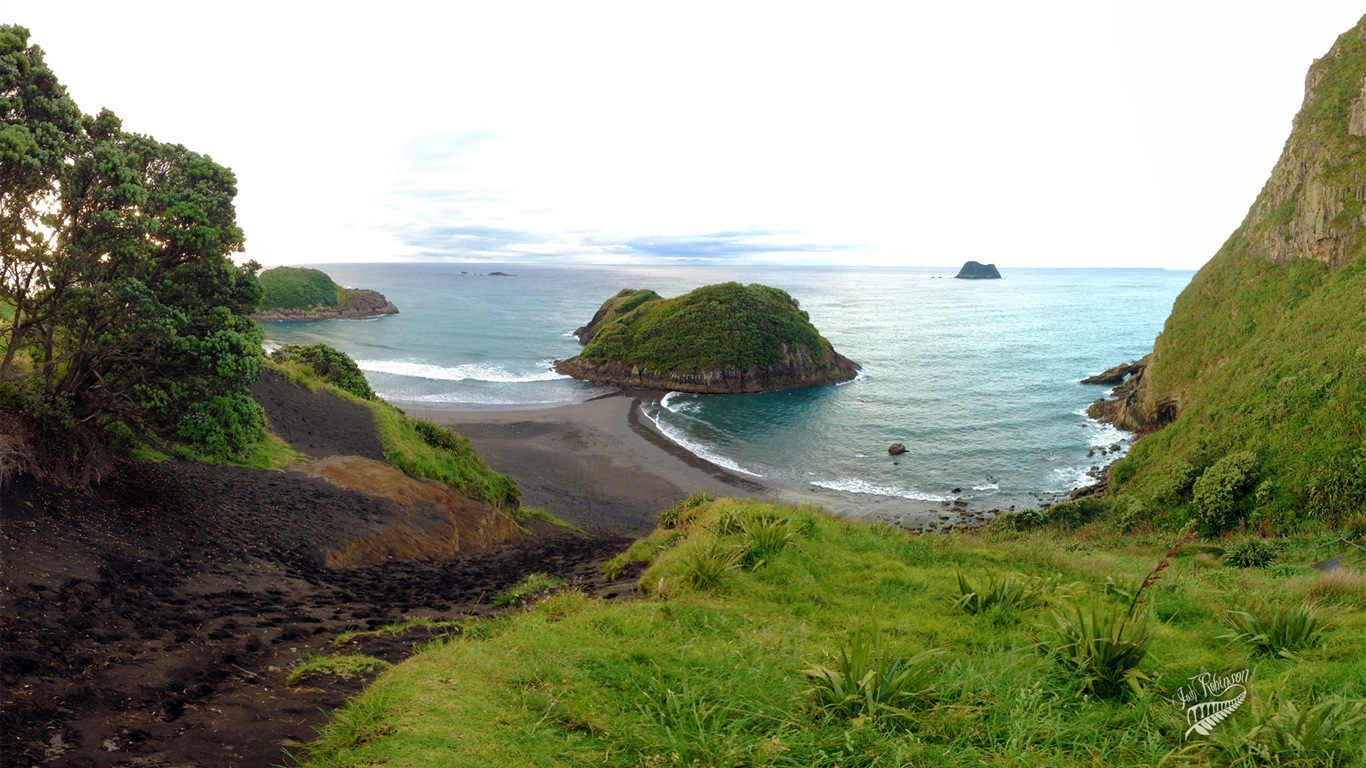 Impresionantes paisajes de Nueva Zelanda, Windows 8 tema fondos de pantalla #10 - 1366x768
