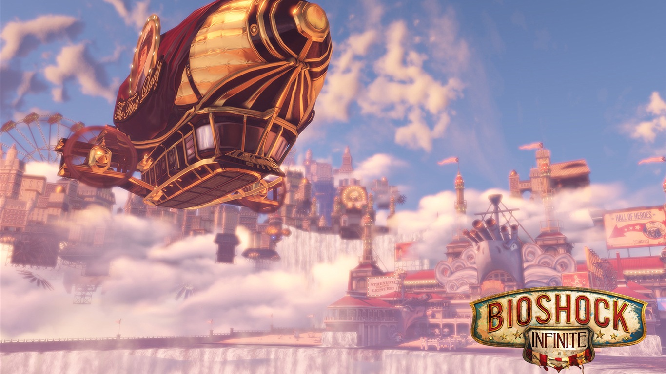 BioShock Infinite 生化奇兵：无限 高清游戏壁纸10 - 1366x768