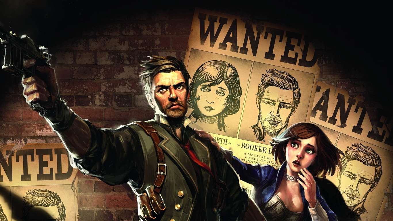 BioShock Infinite HD herní plochu #14 - 1366x768