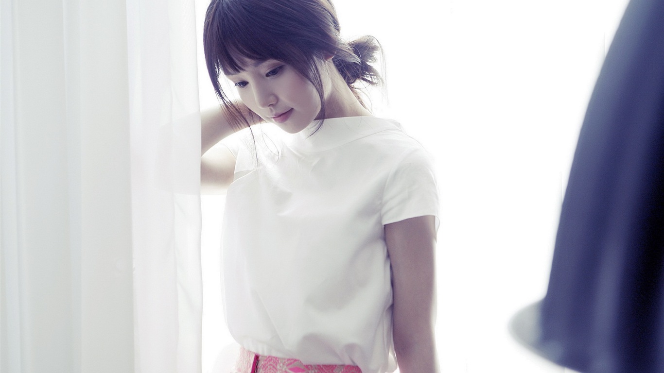 韓國美女南奎麗 高清壁紙 #11 - 1366x768