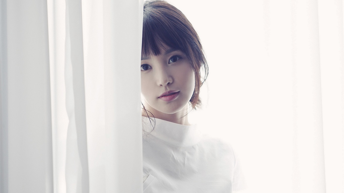 韓國美女南奎麗 高清壁紙 #12 - 1366x768