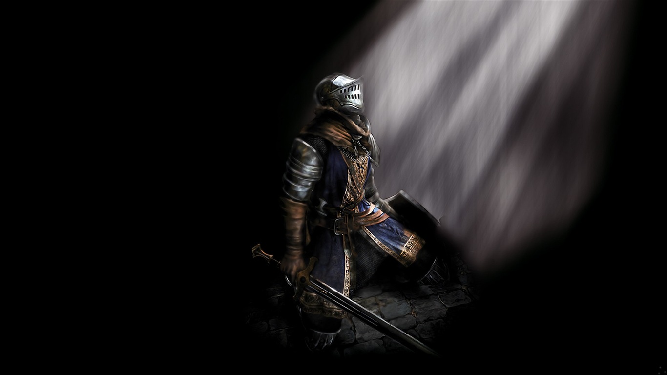 Tmavé Souls 2 hra HD tapety na plochu #16 - 1366x768