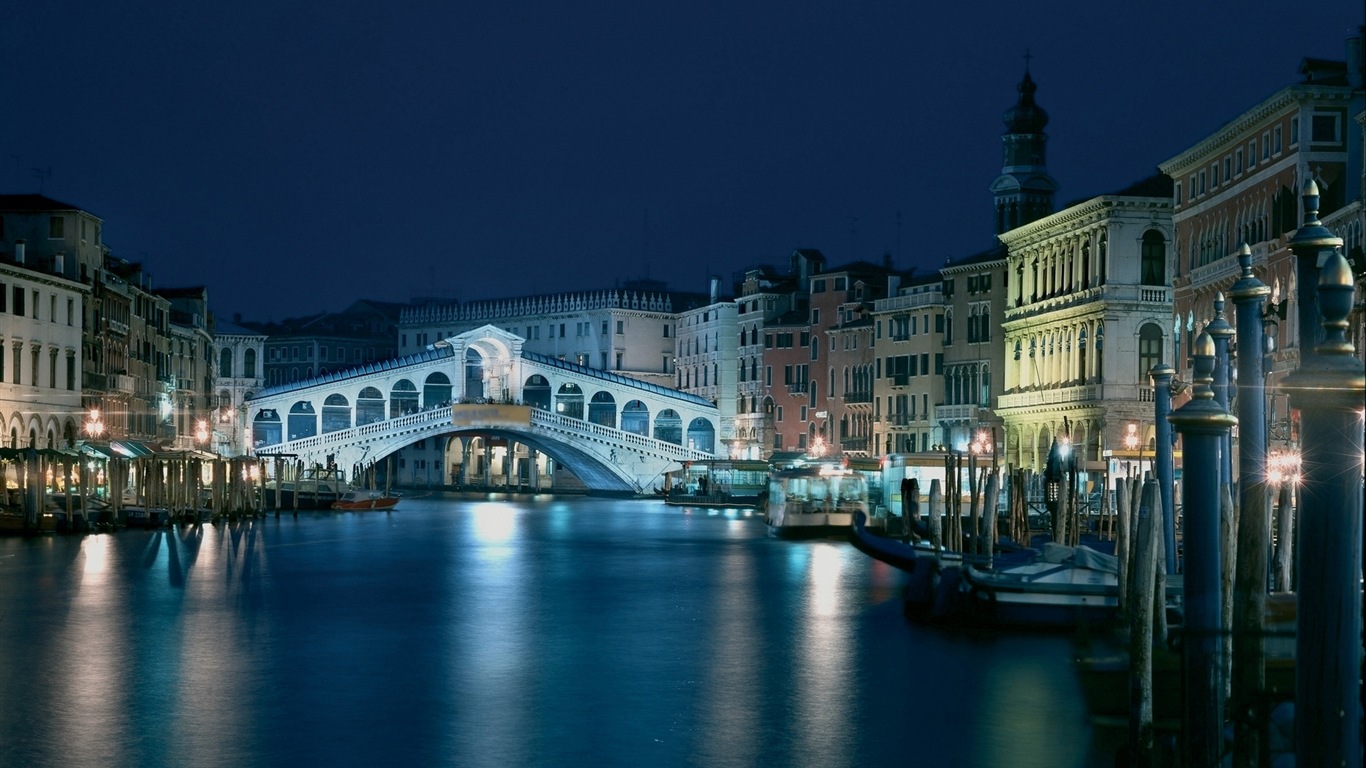 Belle Watertown, Venise fonds d'écran HD #12 - 1366x768