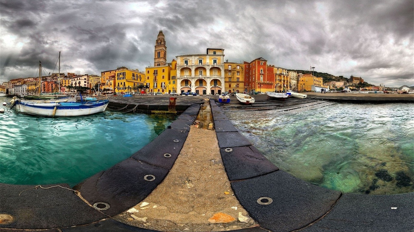 Schöne Watertown, Venice HD Wallpaper #18 - 1366x768