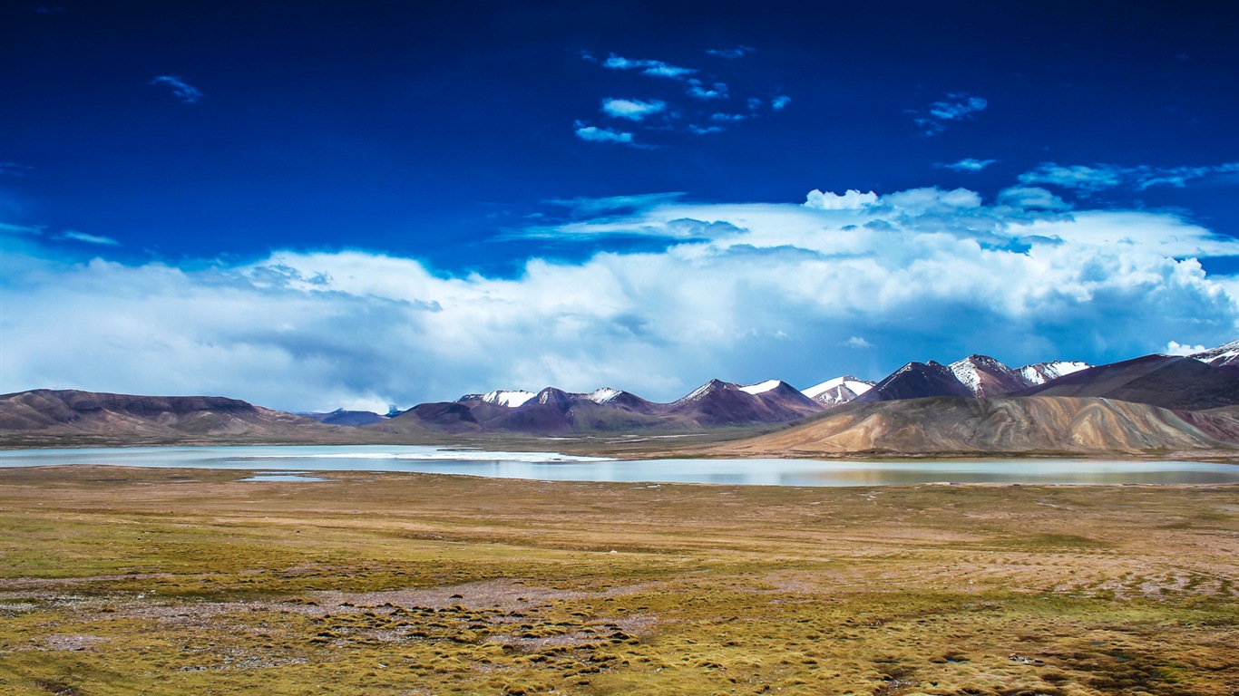 青海青藏高原 美麗的風景壁紙 #11 - 1366x768
