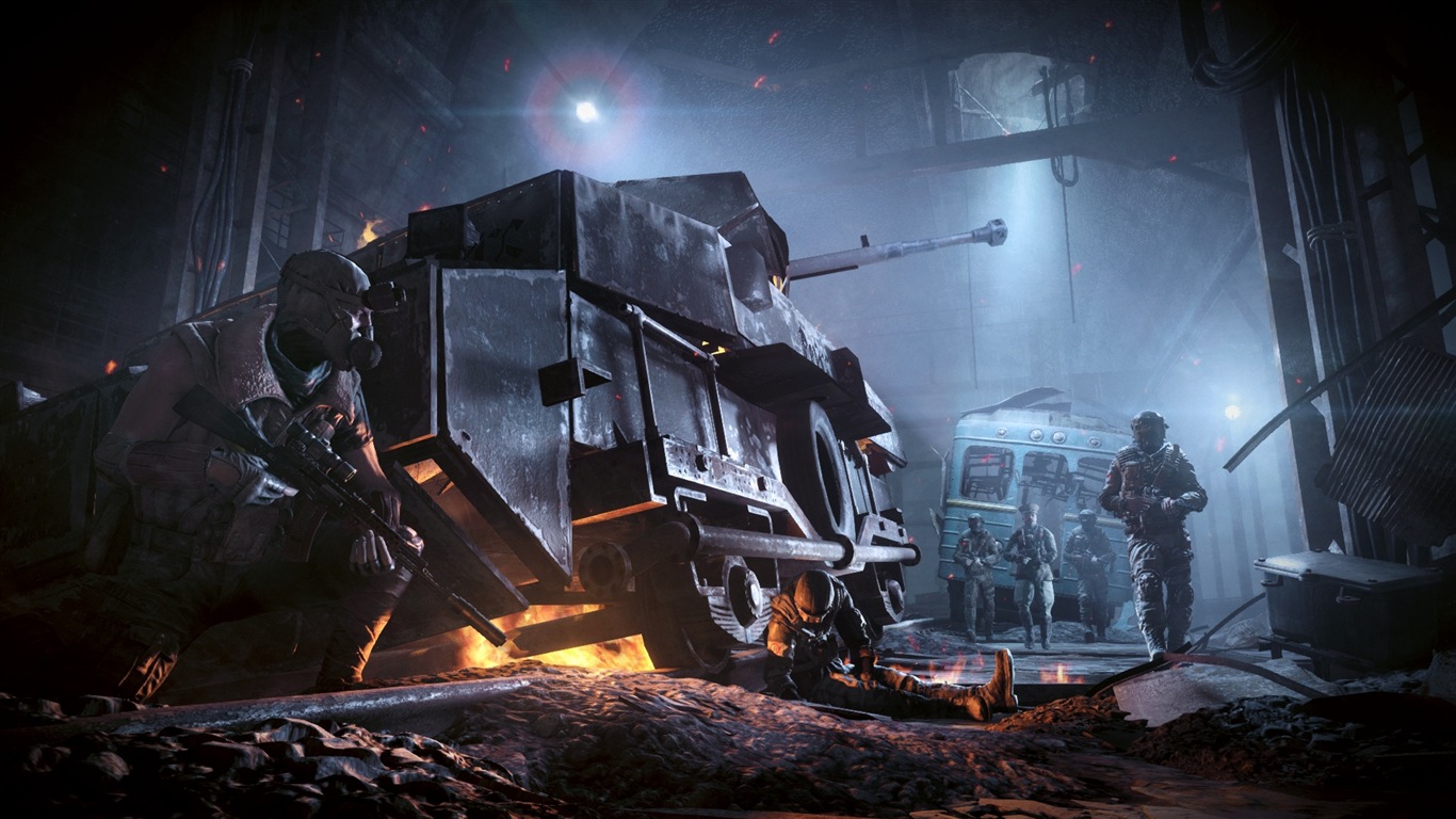 Metro 2033 Redux 地鐵2033終極版 遊戲壁紙 #3 - 1366x768
