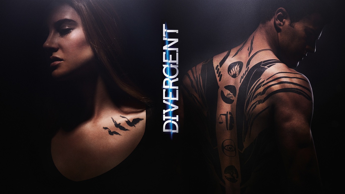 Divergentes fonds d'écran film HD #4 - 1366x768