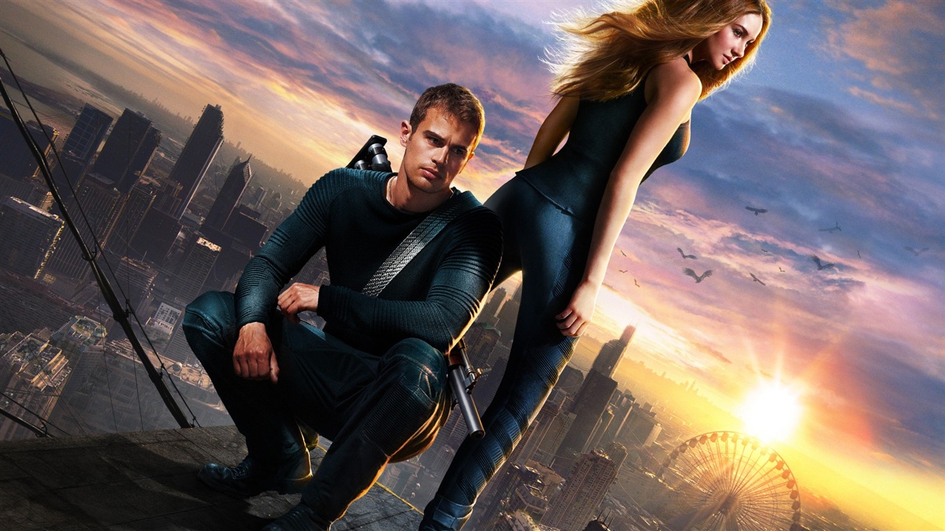 Divergentes fonds d'écran film HD #10 - 1366x768