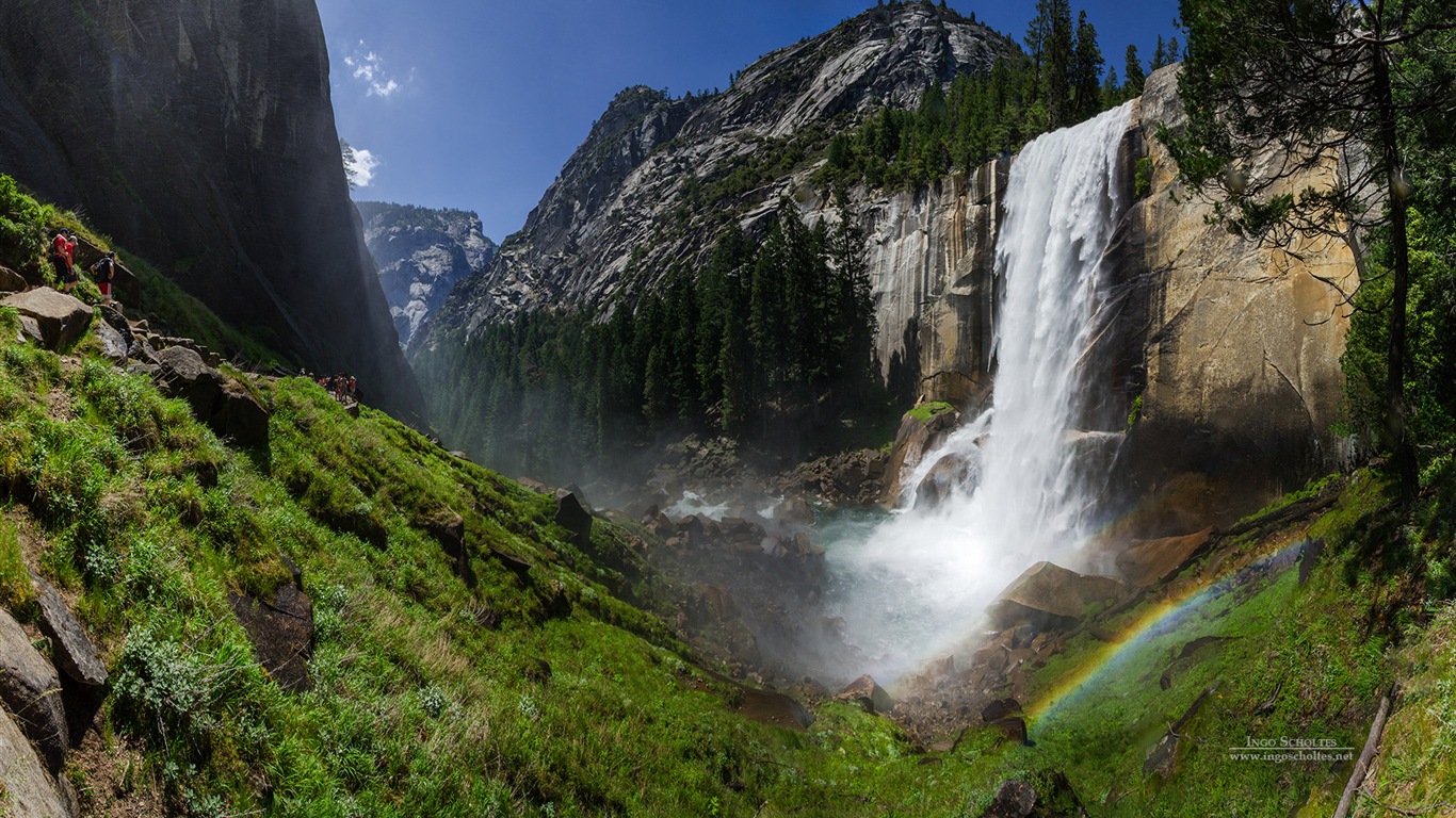 Windows 8 thème, Parc national de Yosemite fonds d'écran HD #5 - 1366x768