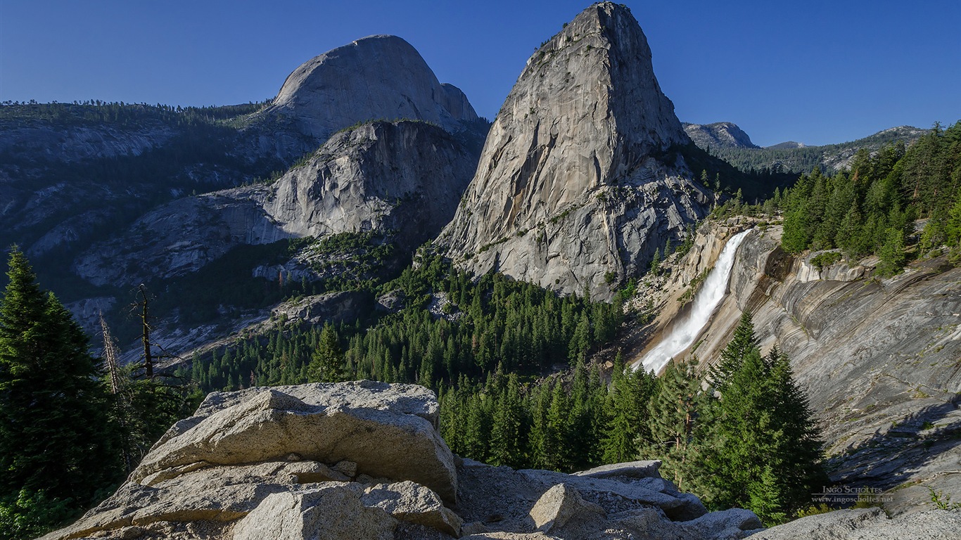 Windows 8 téma, Národní park Yosemite HD tapety na plochu #11 - 1366x768
