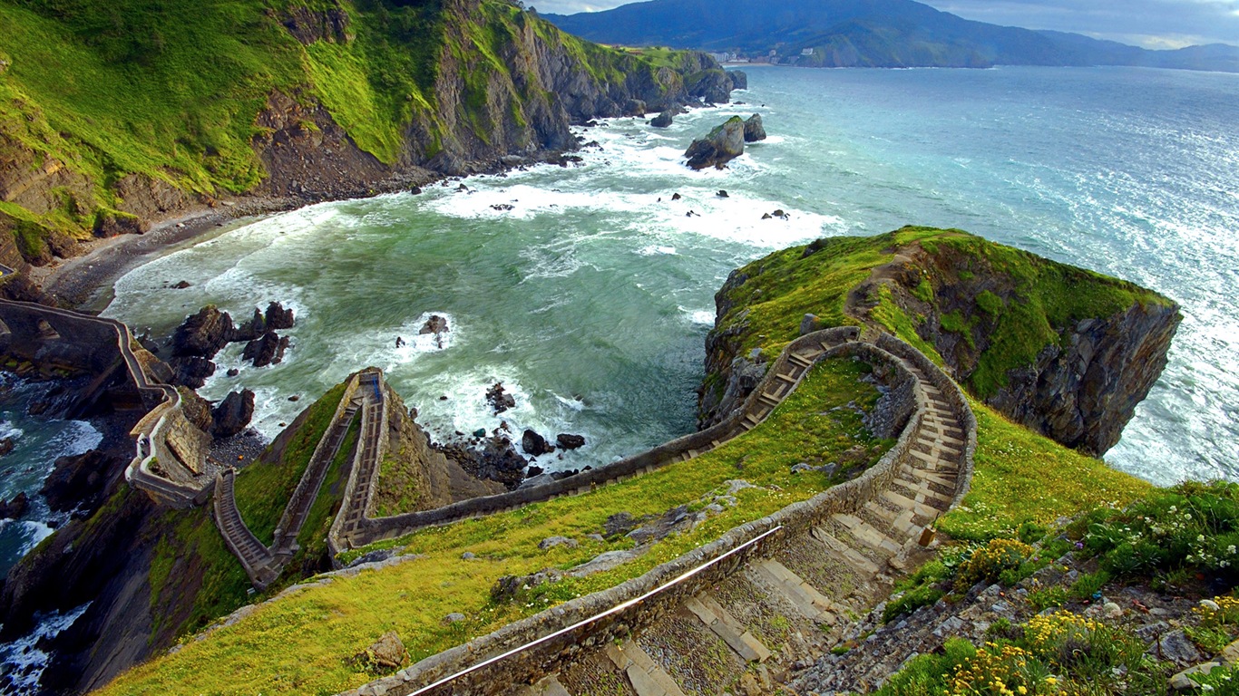 Windows 8 主題壁紙，小徑高清壁紙 #5 - 1366x768