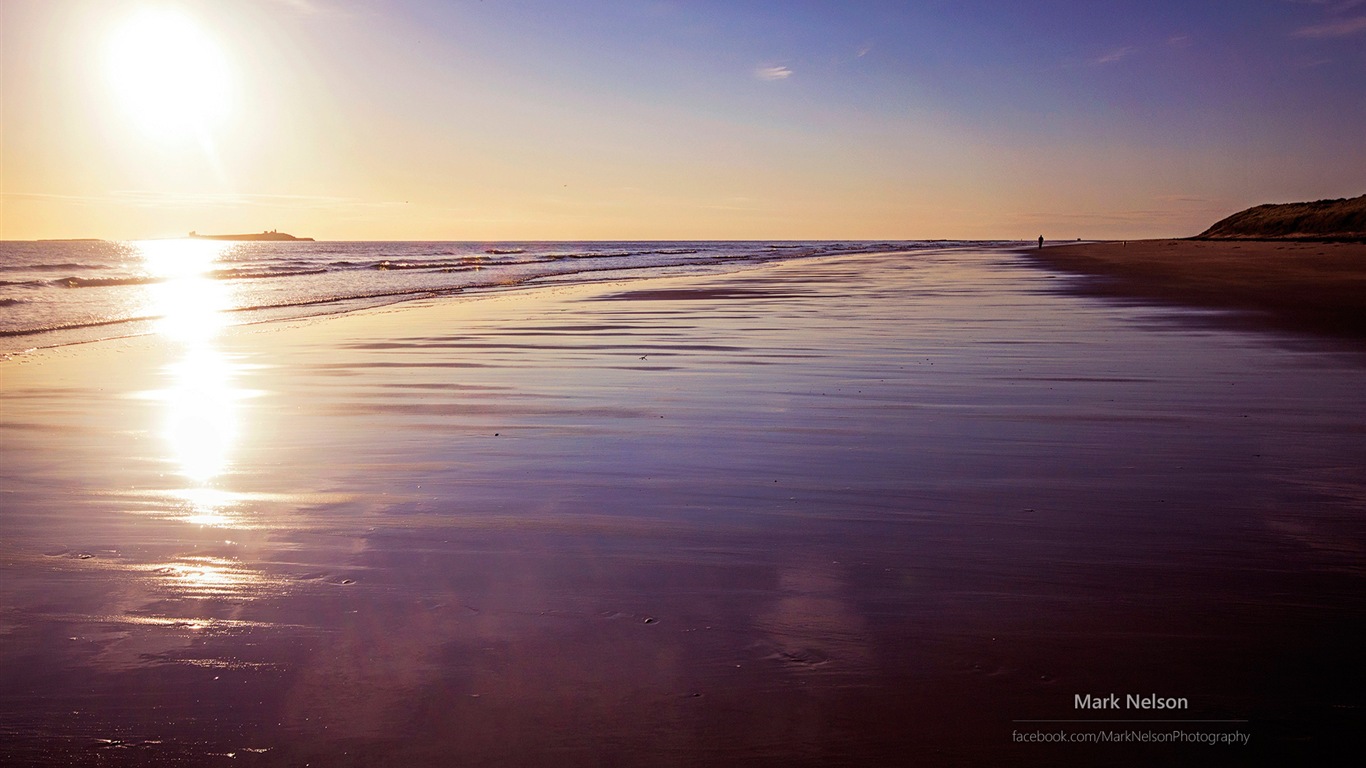 Windows 8 主題壁紙，水的風景 #4 - 1366x768