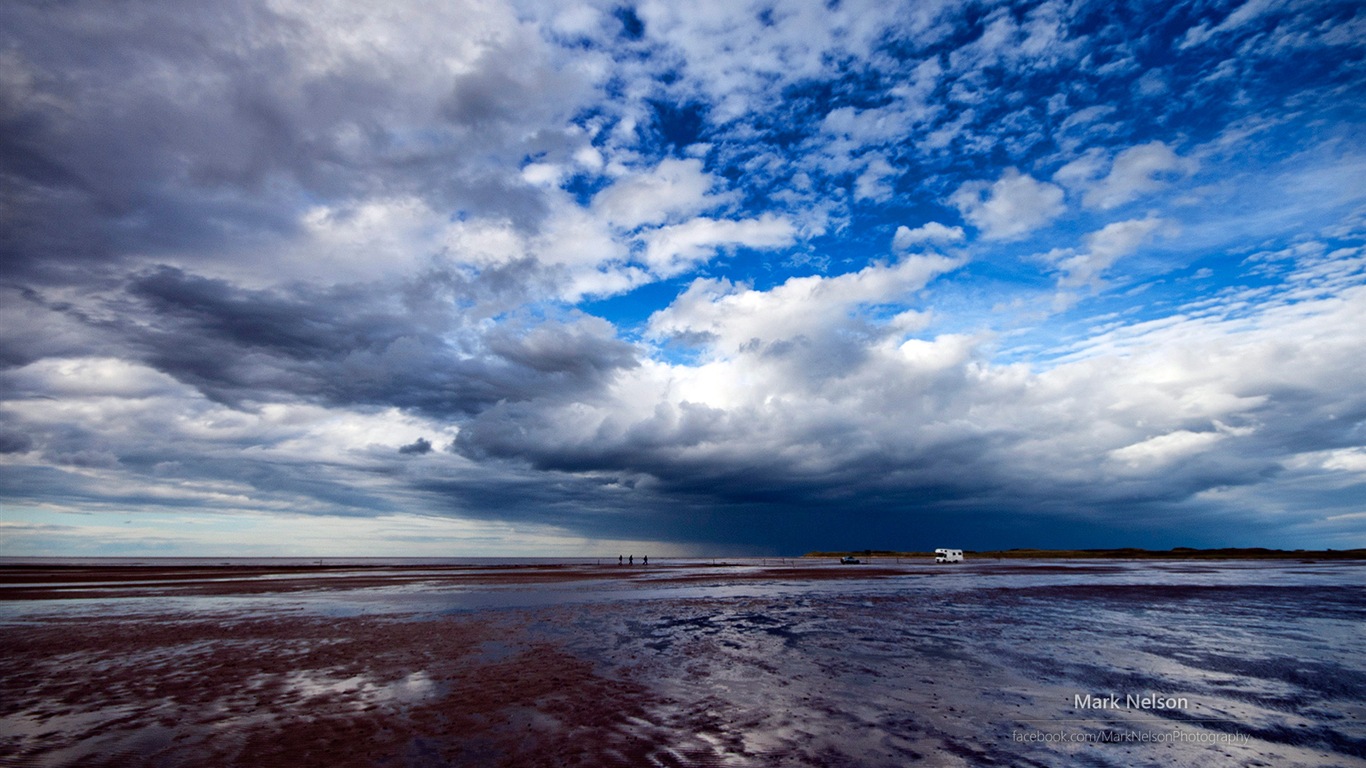 Windows 8 主題壁紙，水的風景 #10 - 1366x768
