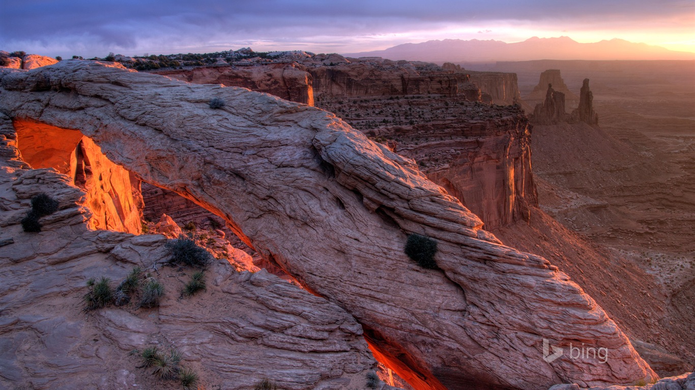 Října 2014 Bing scenérie HD Tapety na plochu #18 - 1366x768