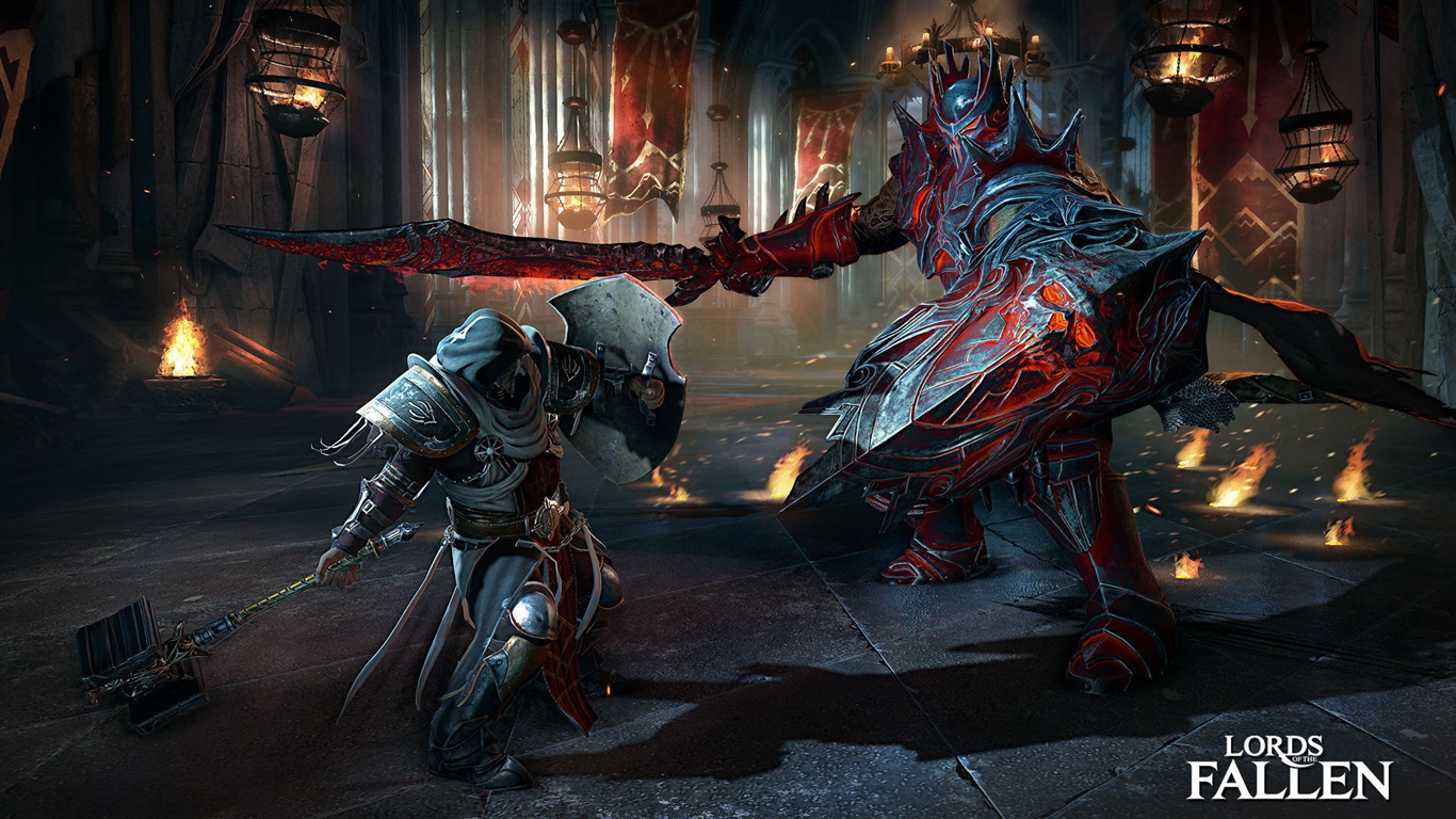 Lords of the Fallen 墮落之王遊戲高清壁紙 #2 - 1366x768