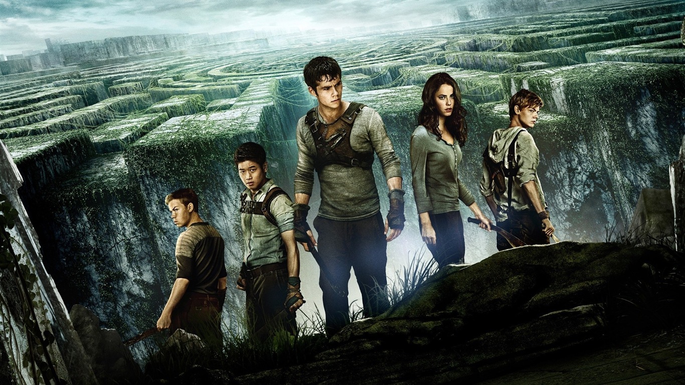 The Maze Runner 移动迷宫 高清电影壁纸1 - 1366x768