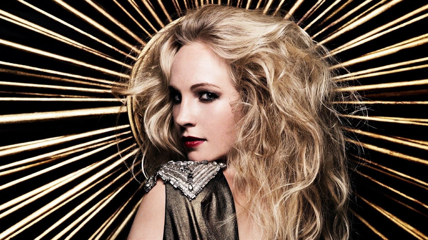 Candice Accola HD wallpapers #6 - 1366x768