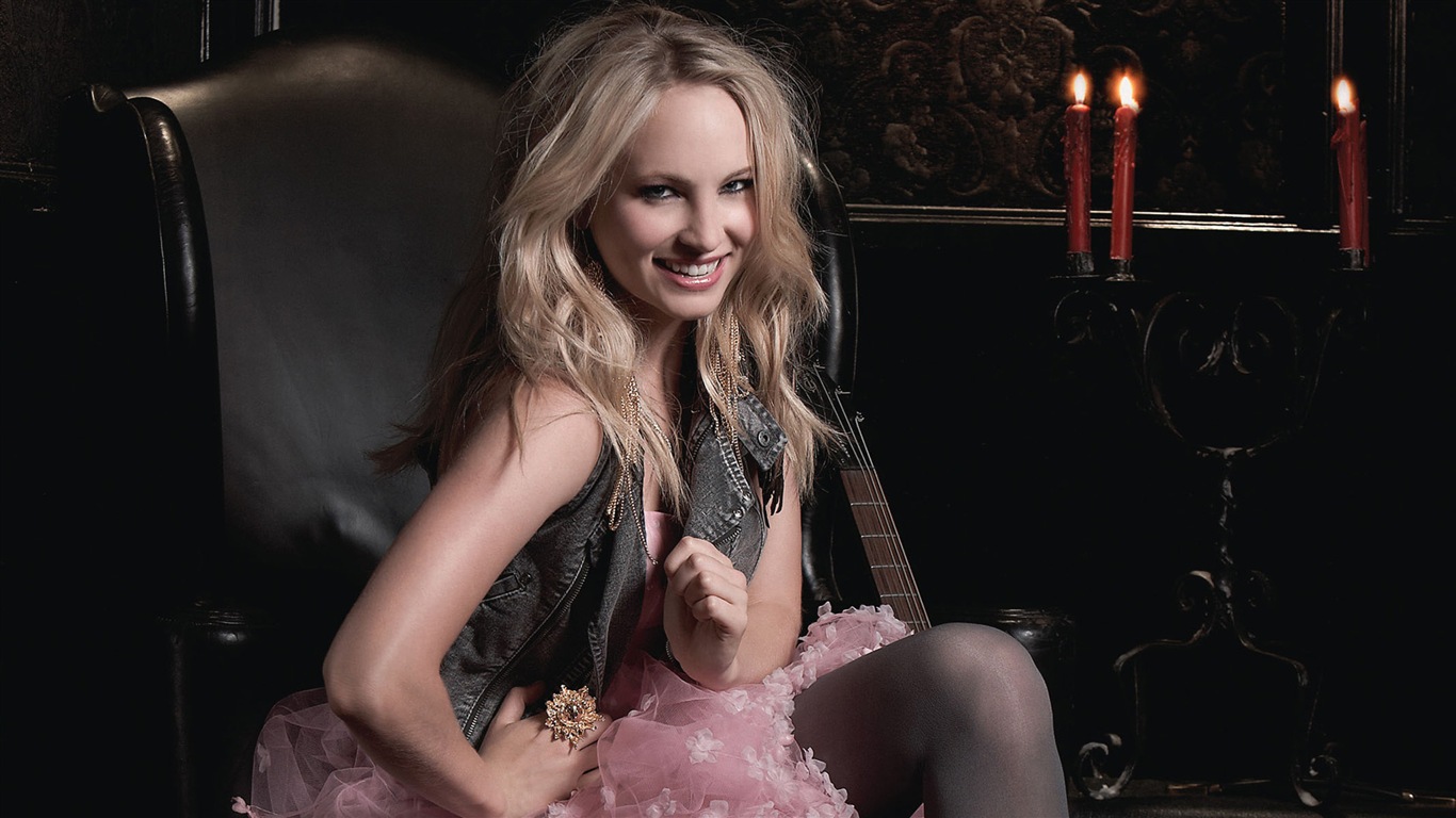Candice Accola HD wallpapers #14 - 1366x768