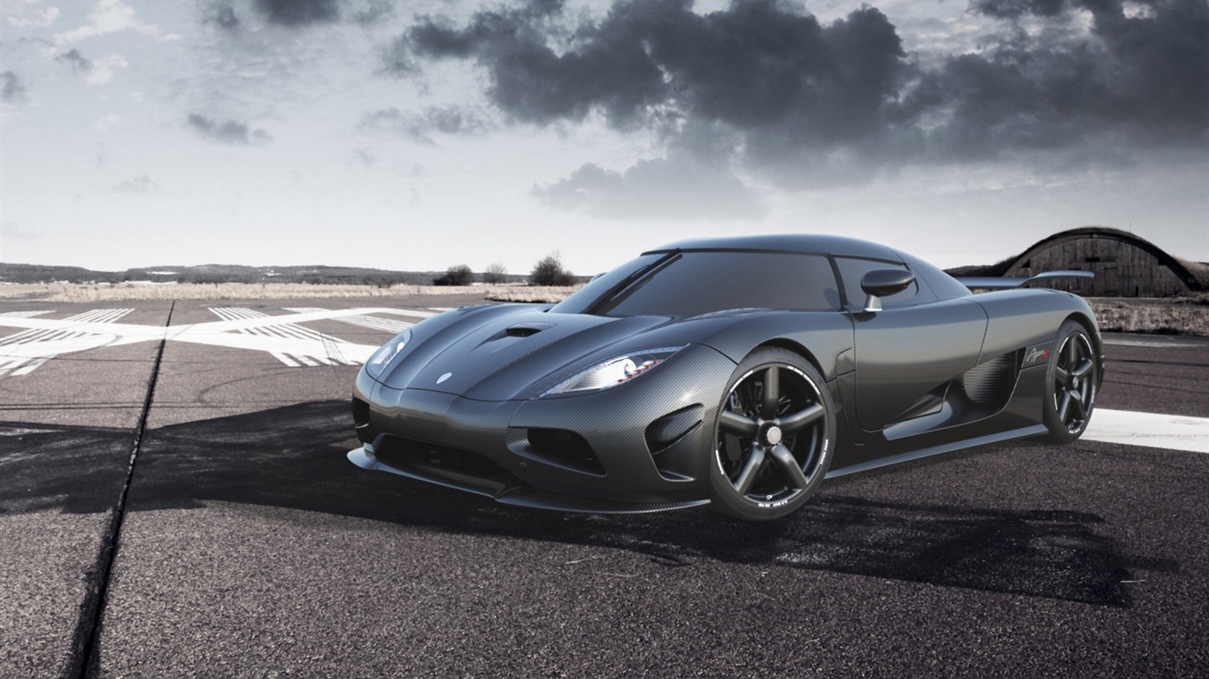 Koenigsegg fonds d'écran supercar HD #4 - 1366x768