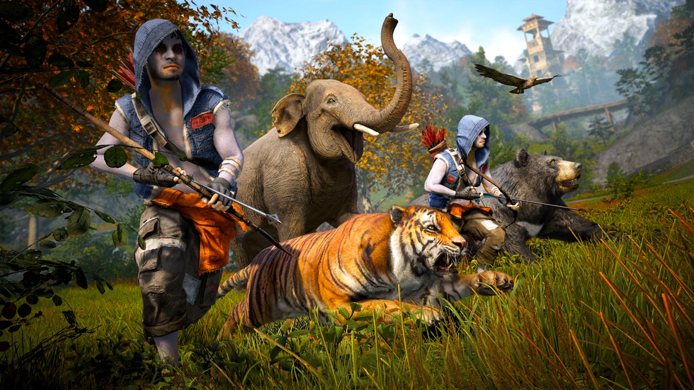 Far Cry 4 孤島驚魂4 高清遊戲壁紙 #5 - 1366x768