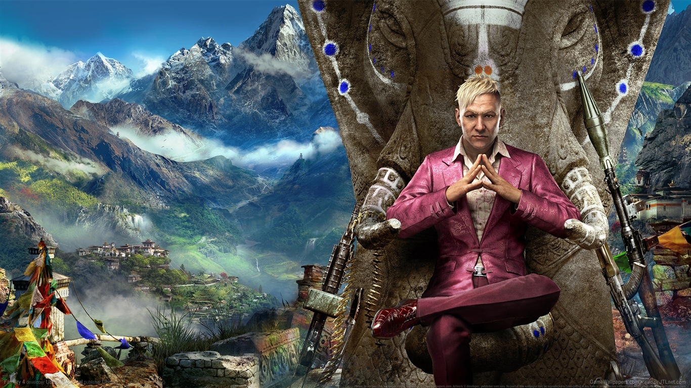 Far Cry 4 孤島驚魂4 高清遊戲壁紙 #7 - 1366x768