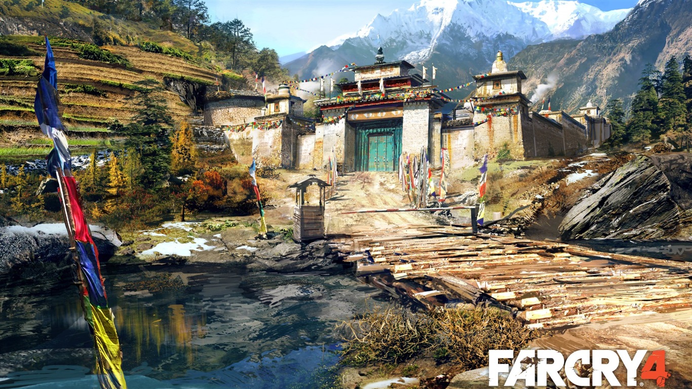 Far Cry 4 孤島驚魂4 高清遊戲壁紙 #12 - 1366x768