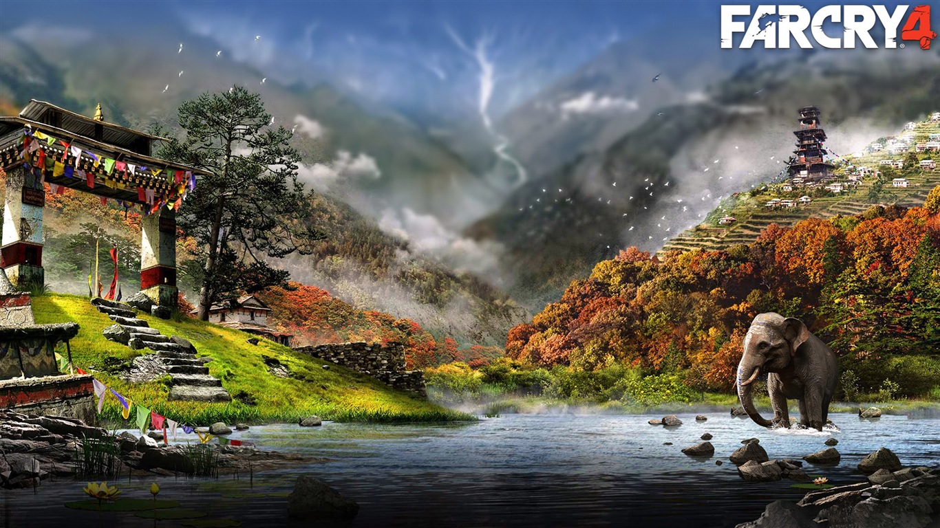 Far Cry 4 HD herní plochu #13 - 1366x768